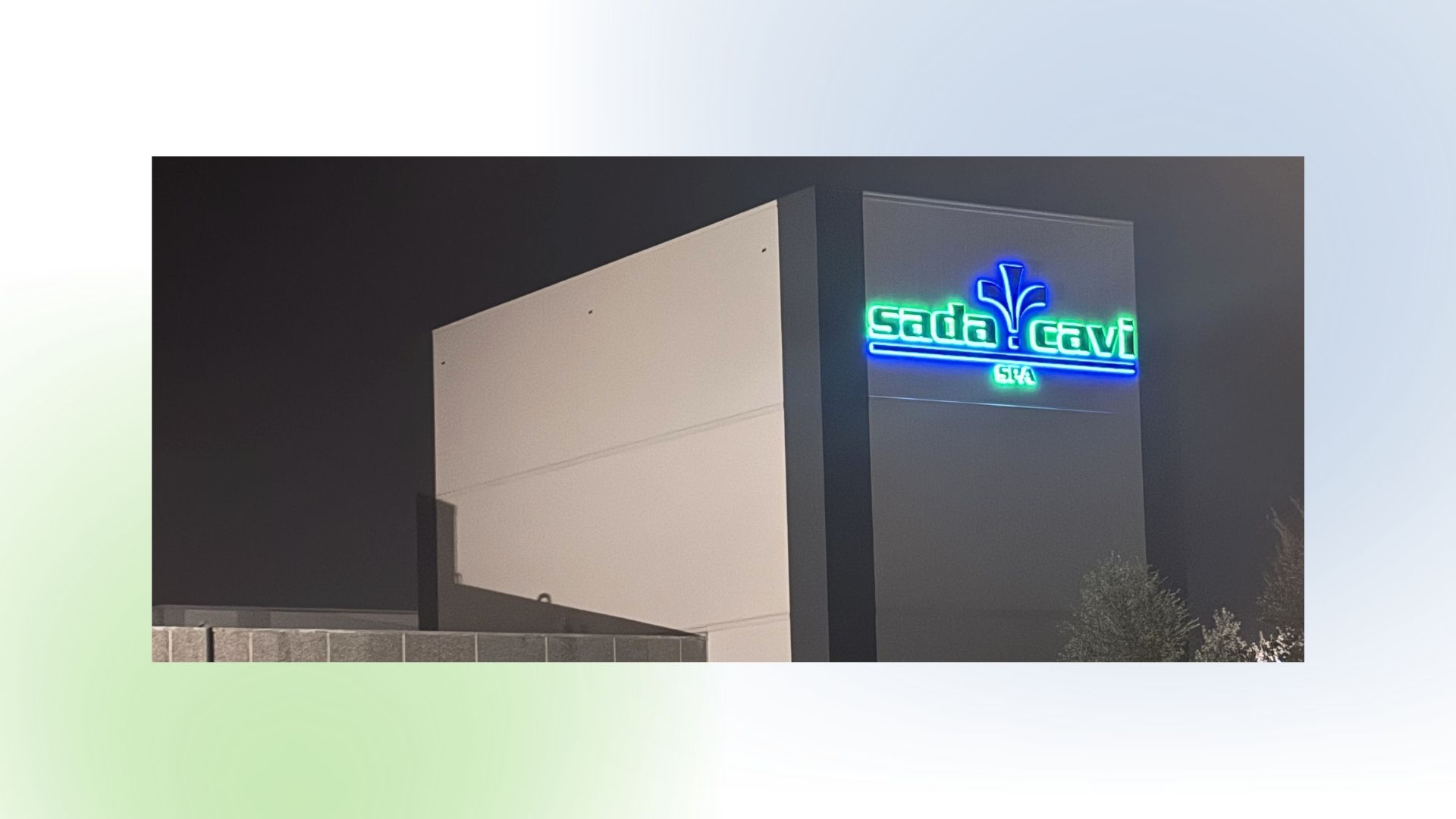 novità in Sada Cavi - magazzino in costruzione 
