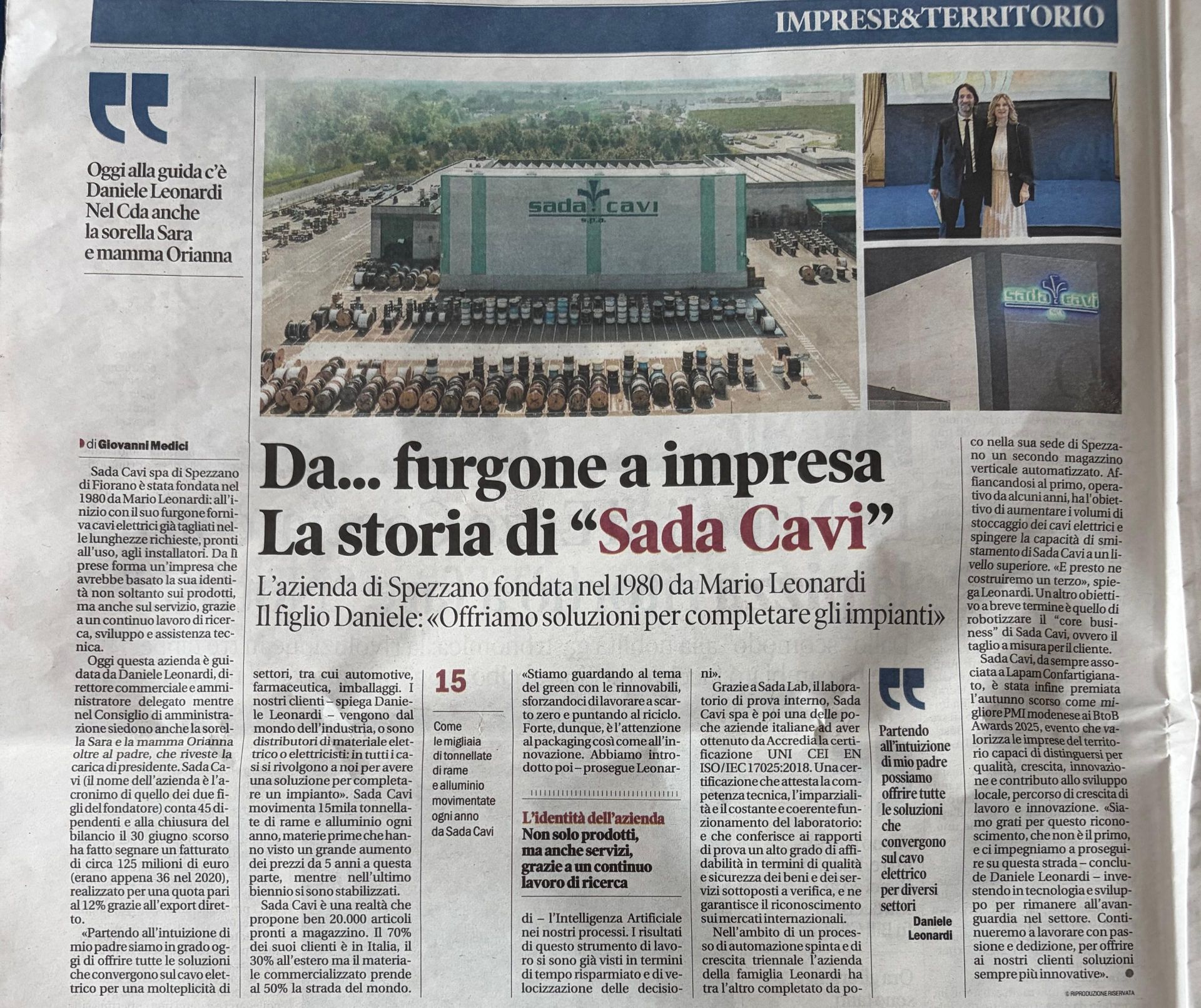 Sada-Cavi-Gazzetta-Modena-1-settembre-2026